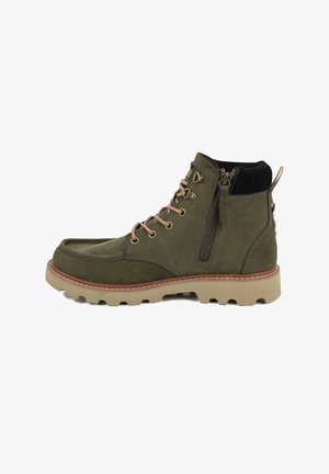 Palladium, TROOPERLITE GRIT ZIP.. - Schnürstiefelette - olive night