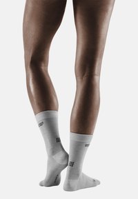 CEP ALLDAY RECOVERY COMPRESSION SOCKS MID CUT WOMEN - MADE IN GERMANY - Socks - light grey