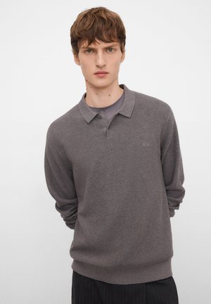 STRUCTURED - Poloshirt - taupe