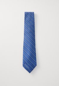 STRIPE LOGO TIE - Cravatta - blue