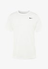 TEE CREW SOLID - T-shirt de sport - white/black
