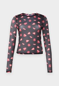Topper langermet - lip sync black