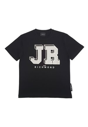 T-shirt con stampa - nero