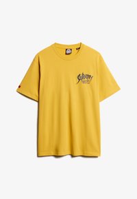 Ausgewählt, oil yellow