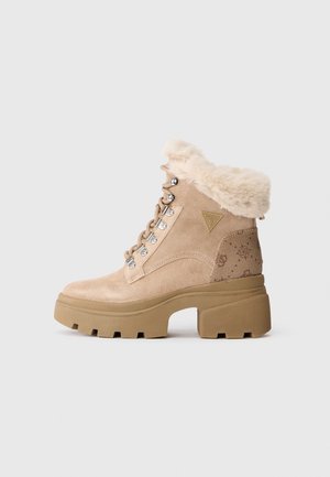 YARELI - Vinterstøvler - beige