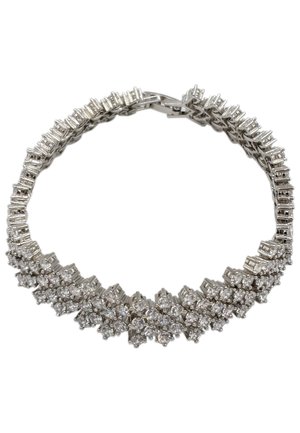 PARTY HOCHZEIT - Bracciale - silber & weiss