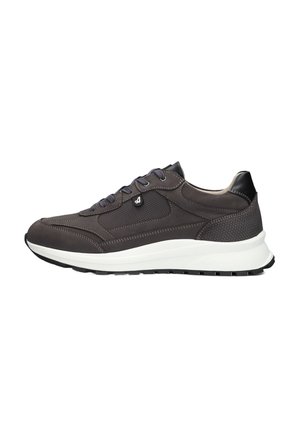 Sneakers laag - k dark grey nubuck
