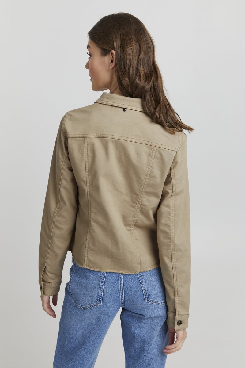 Damen Leichte Jacken | PULZ Leichte Jacke white pepper/khaki - XG62965 Damen Leichte Jacken | PULZ Leichte Jacke white pepper/khaki - XG62965