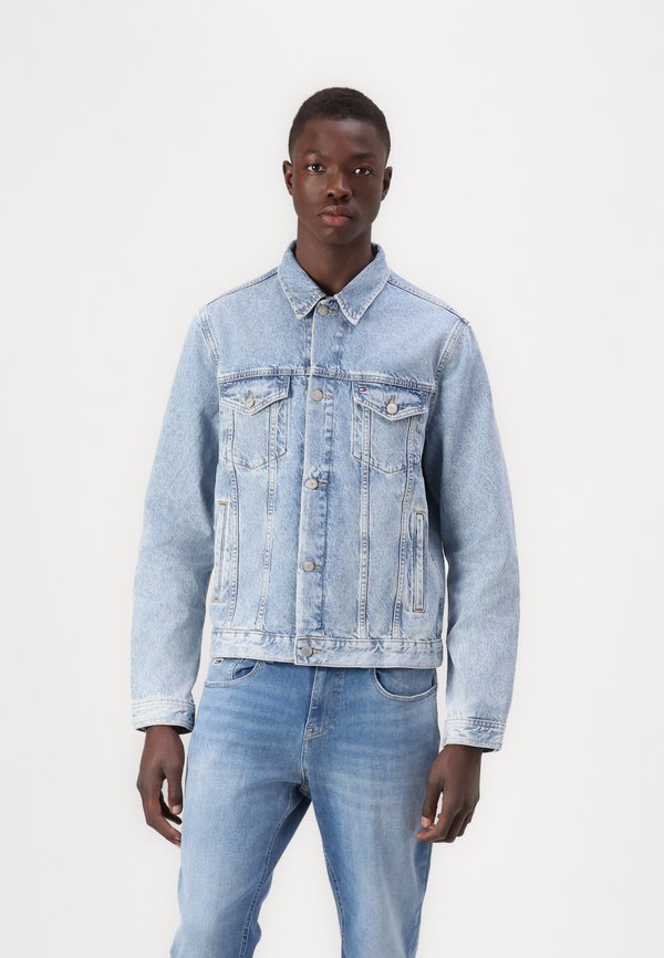 REGULAR TRUCKER - Denim jacket - jack indigo