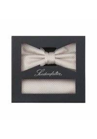 Seidenfalter Einstecktuch - hellbeige