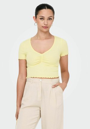 ONLBETTY - T-shirt con stampa - double cream