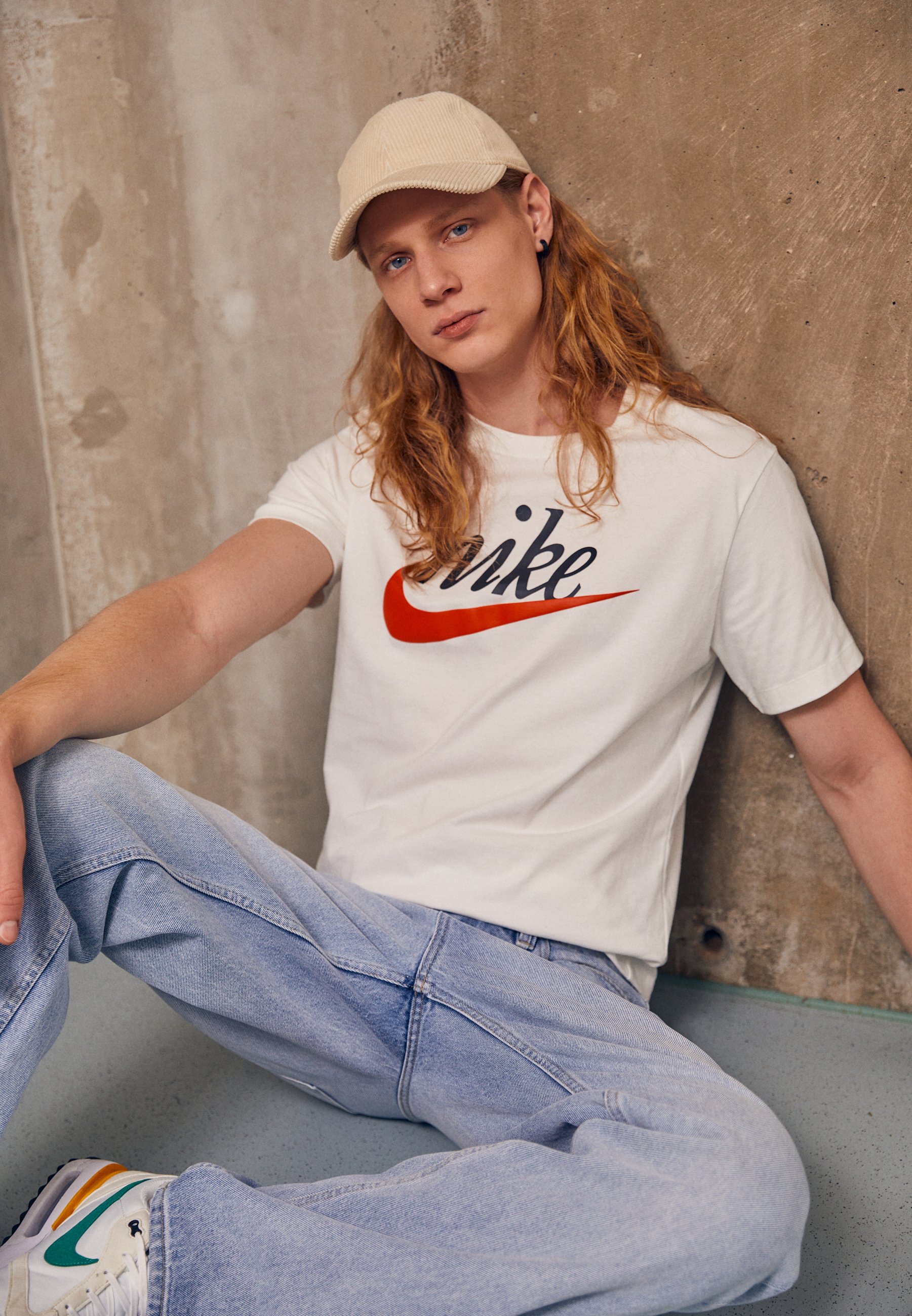 nike printed boyfriend t shirt
