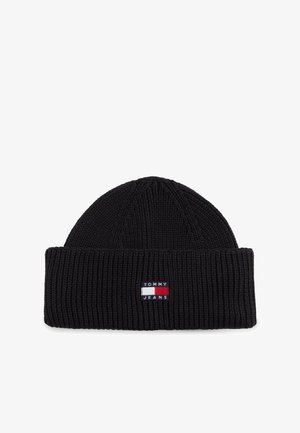Tommy Jeans, TJM HERITAGE - Плетена шапка - black