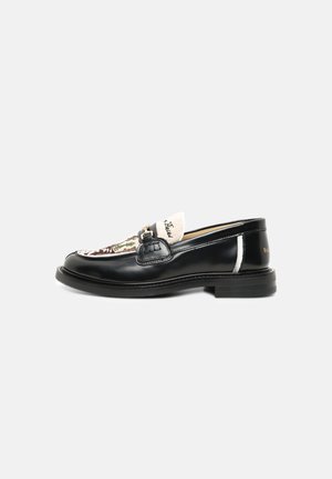 Filling Pieces LOAFER CHESS UNISEX - Παπούτσια χωρίς κορδόνια - black