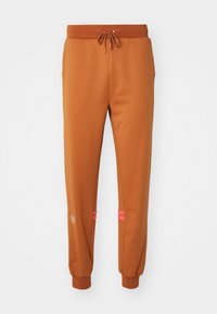 DALLAS TRACK PANT - Træningsbukser - mocha bisque/gardenia/dubarry