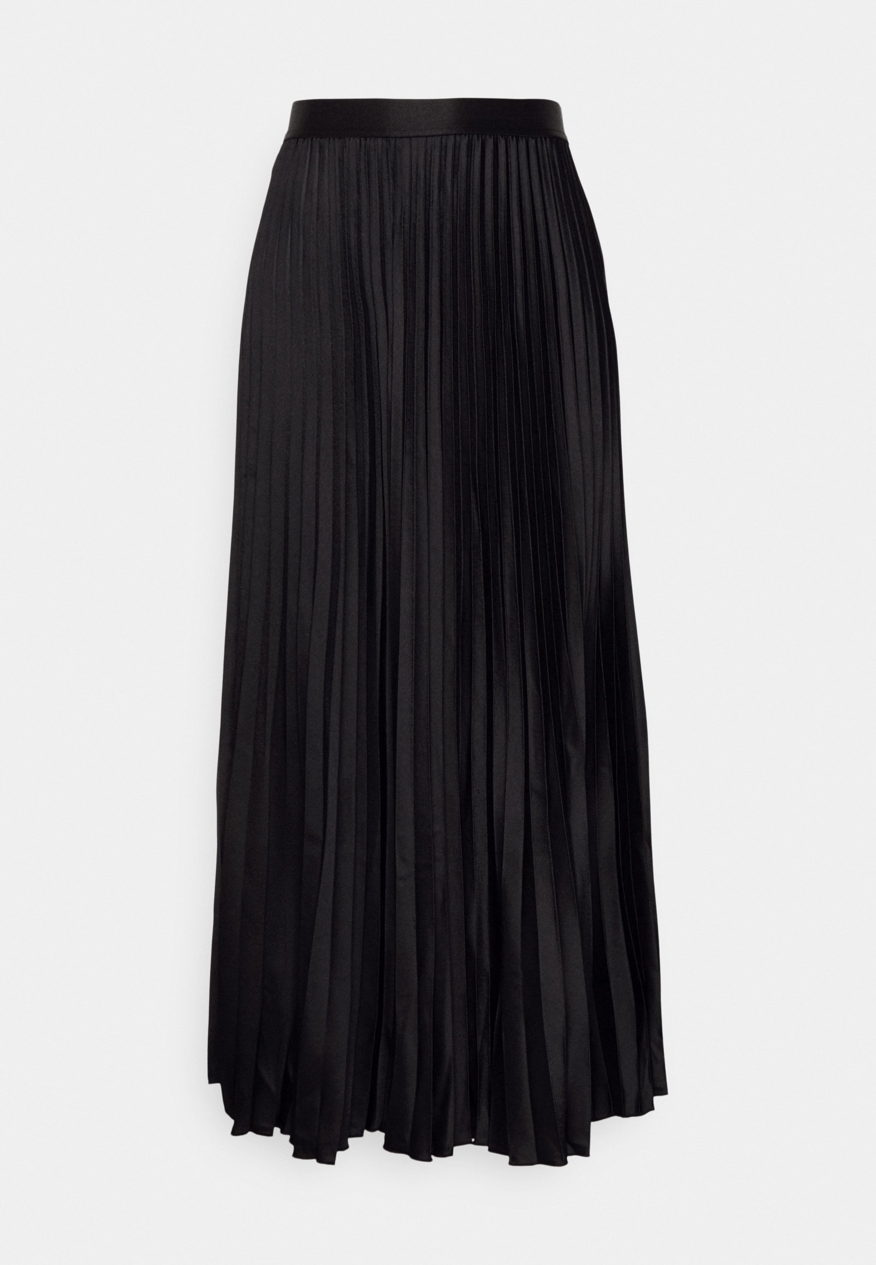 YAS Tall YASCELINE MIDI SKIRT - Pleated skirt - black - Zalando.ie