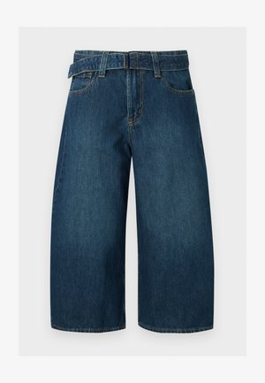 GAP, CULOTTE BELT VERA - Denimshorts - dark-blue denim