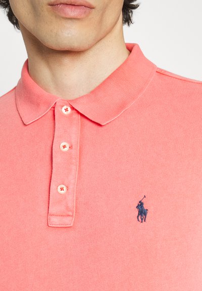 Polo Ralph Lauren CUSTOM SLIM FIT SPA TERRY POLO - Polo - tomato