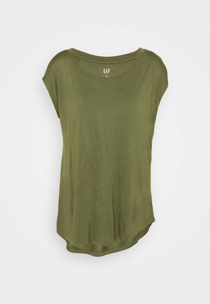 LUXE - T-shirt basic - army jacket green