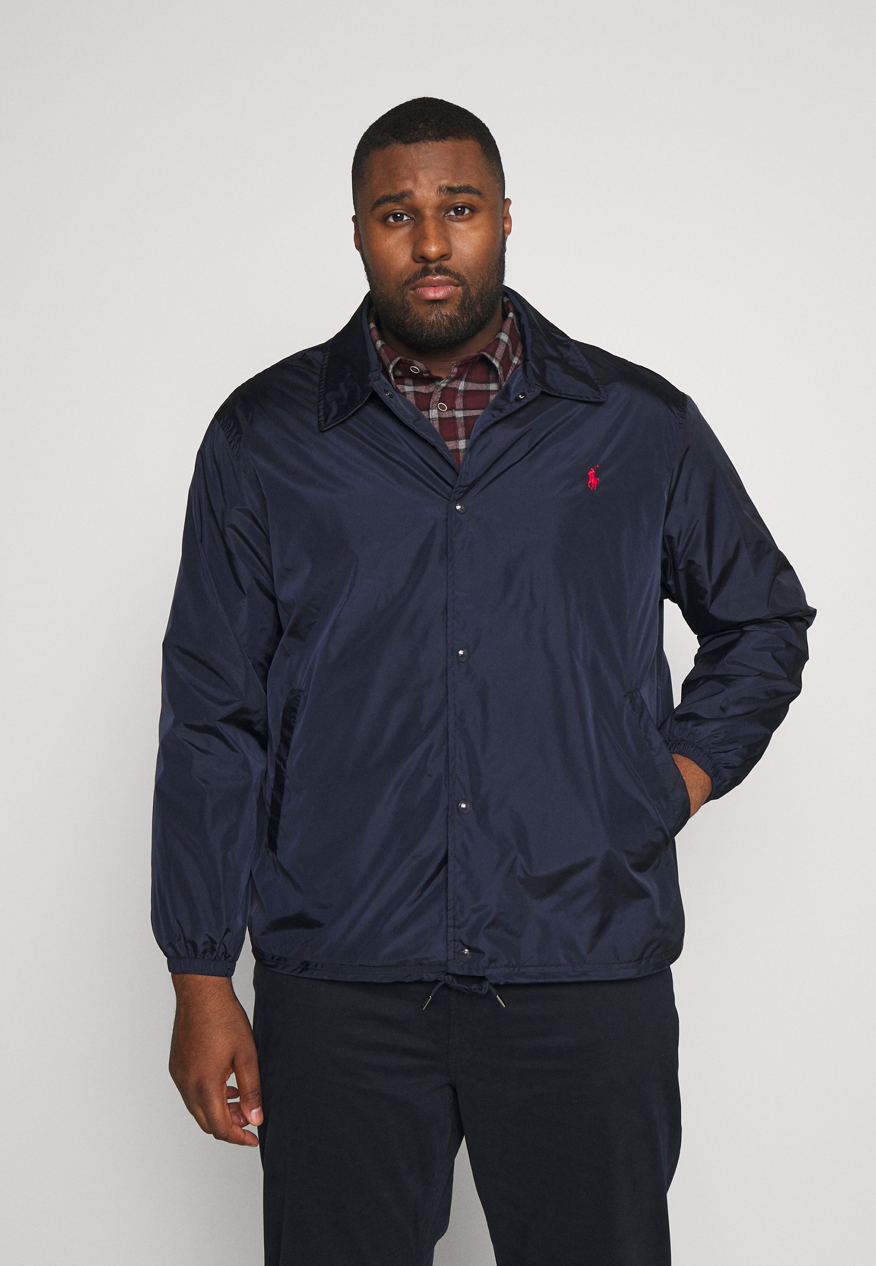 polo aviator navy jacket