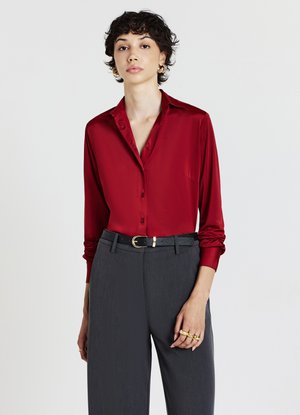 Calliope UNITA - Camicia - rosso scuro