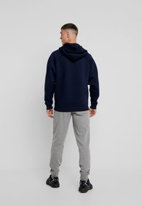 Urban Classics RAGLAN ZIP POCKET HOODY - Felpa con cappuccio - midnightnavy