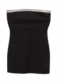STRAPLESS WITH RHINESTONES - Cocktailkleid/festliches Kleid - black