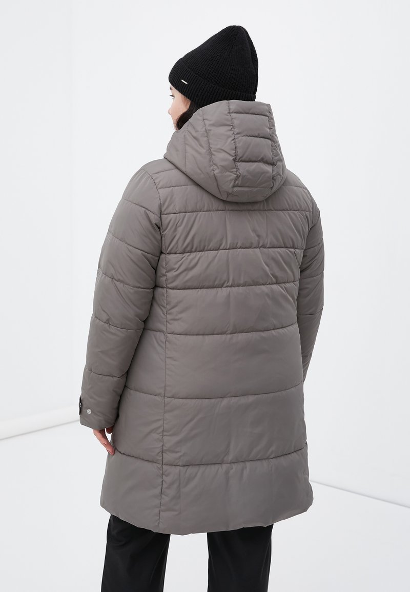 Damen Parkas | Finn Flare Wintermantel dark brown/dunkelbraun - FY34865 Damen Parkas | Finn Flare Wintermantel dark brown/dunkelbraun - FY34865