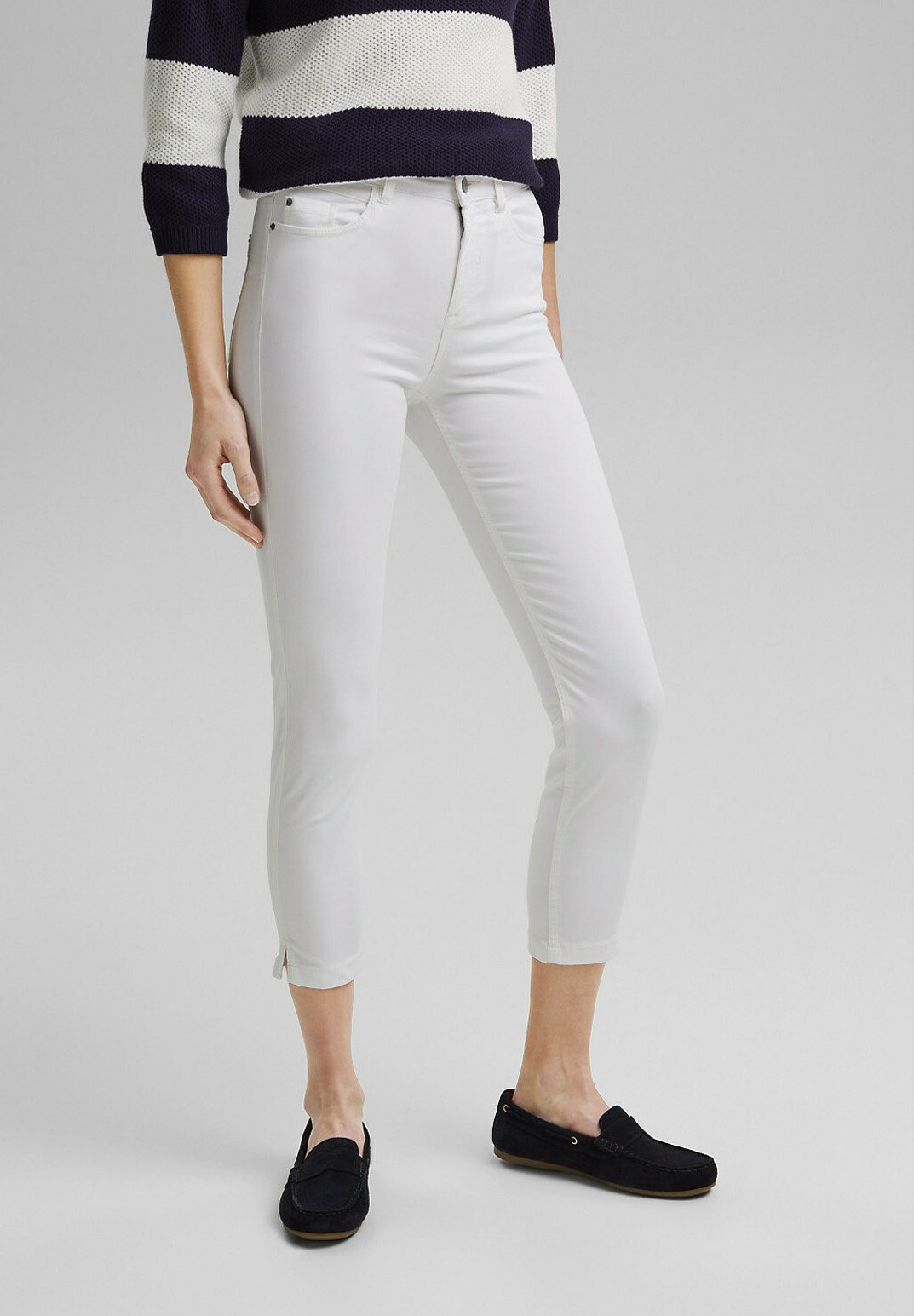 Esprit MR CAPRI - Broek - white/wit - Zalando.nl