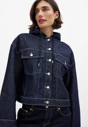 HOODED - Teksajakk - rinse wash