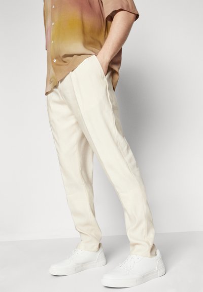 LARDINI PANTALONE UOMO ATTITUDE DROP  - Hlače za odijelo - cream