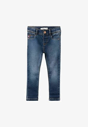 Name it NMFPOLLY NOOS - Oprijete (skinny) kavbojke - dark blue denim