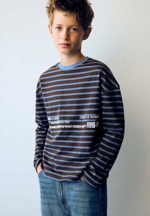 Mango Kids, KID - Majica z dolgimi rokavi - dark brown