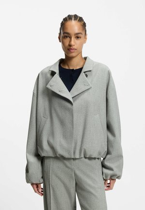 JAVATA - Leichte Jacke - silver seven