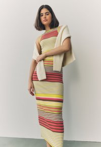 Next RACER BACK SLEEVELESS LENGTH - Maxi-jurk - multicoloured stripe