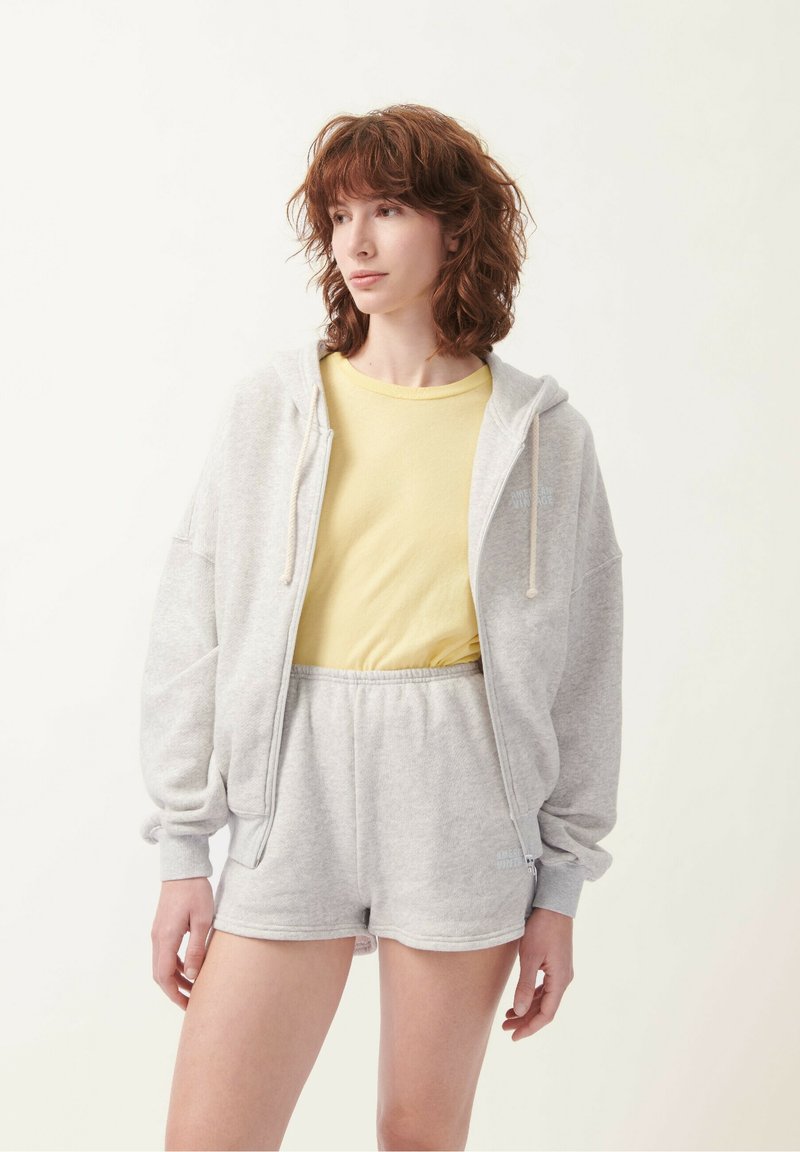 American Vintage KODYTOWN - Mikina so zipsom - polaire chine