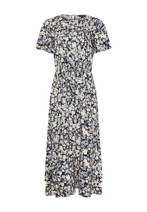 Long Tall Sally FLORAL MIDAXI - Vapaa-ajan mekko - blue