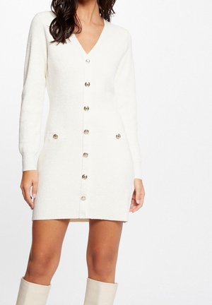 Robe fourreau - beige