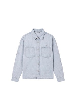 Project X Paris, SURCHEMISE EN DENIM À EMPIÈCEMENTS POLARIS - Veste en jean - bleu