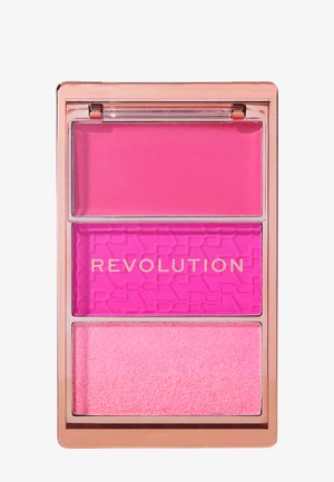 REVOLUTION BLUSH ICON PALETTE HOT PINK FLAG - Blusher - hot pink