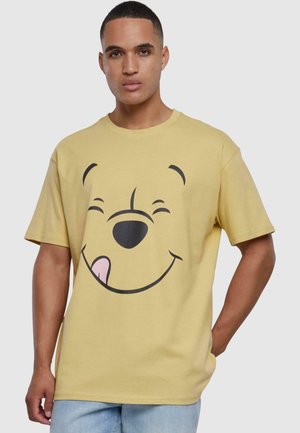 Upscale by Mister Tee UNISEX DISNEY 100 WINNIE POOH FACE OVERSIZE TEE - Majica kratkih rukava s printom - palemoss