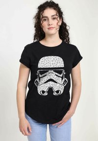 Star Wars STAR WARS: CLASSIC LEOPARD TROOPER - Triko s potiskem - black