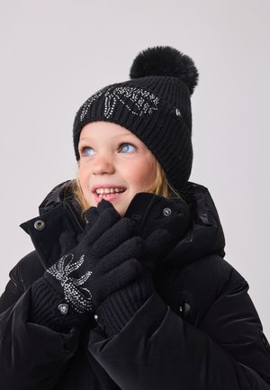 Baker by Ted Baker DIAMANTÉ BOW POM SET - Handschoenen - black