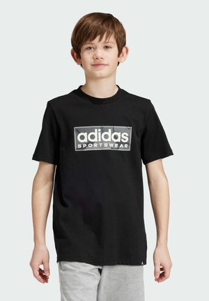 CAMOUFLAGE LINEAR GRAPHIC KIDS - T-Shirt print - black
