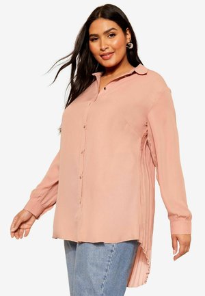 CURVES PLEATED BACK REGULAR FIT - Blus - pink