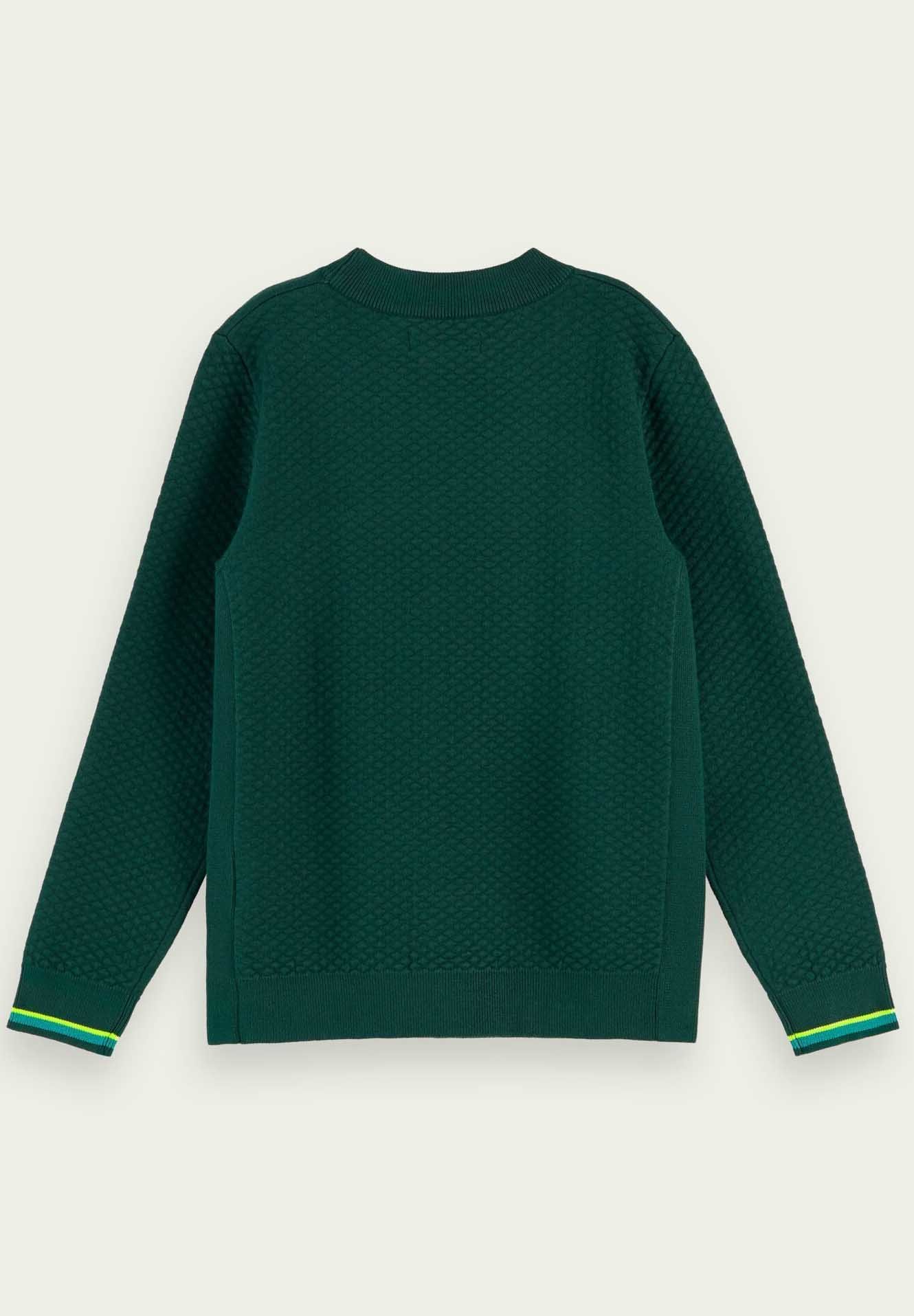 forest green sweatshirt