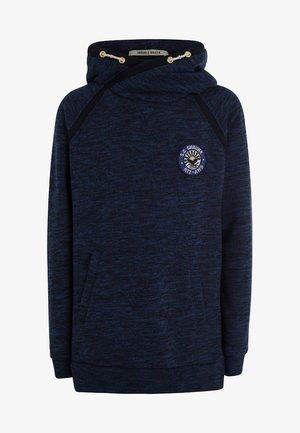 Scotch Shrunk TWISTED HOOD - Kapuzenpullover - night melange