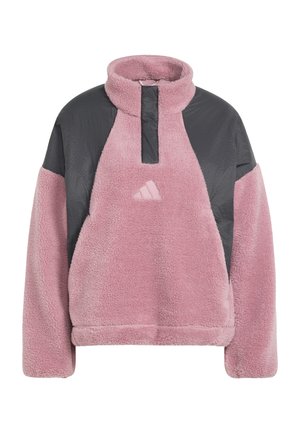 adidas Sportswear, ADIDAS SPORTSWEAR TERREX XPLORIC CLIMAWARM HIGH PILE SNAP PULLOVER - Fleecetrøjer - magic mauve