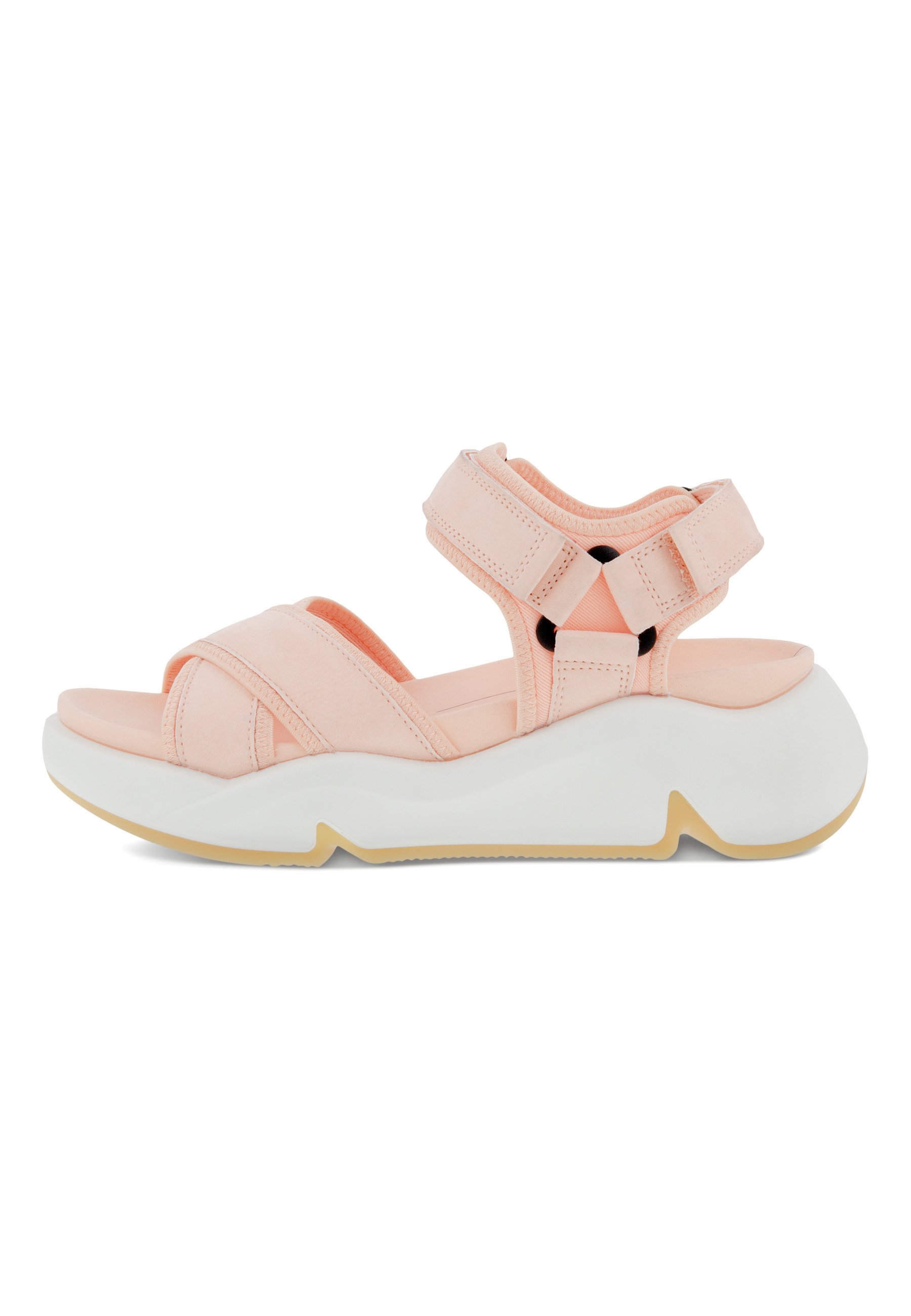 ECCO CHUNKY - Sandalen met sleehak - red/blauw - Zalando.nl