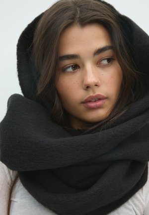Stradivarius, MID-WEIGHT BASIC SCARF - Écharpe - black